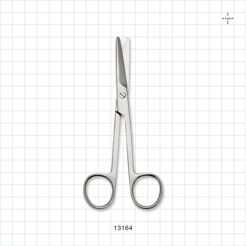 Single-Use Straight Mayo Scissors, Mirror Finish - 5.5 inch (140 mm) - 13164