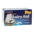 Major Pharmaceuticals Lactase Enzyme Dairy Aid Caplets 60/Bottle - 700756