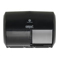 Georgia Pacific -Compact Toilet Tissue Dispenser Black Plastic Each 56784A