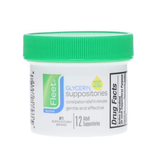 Medtech Products Fleet Enema Suppository 12/Box, 12 BX/CA - 79