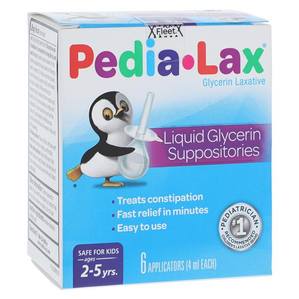 Medtech Products Pedia-Lax Suppository Liquid 6/Box, 24 BX/CA - 190B