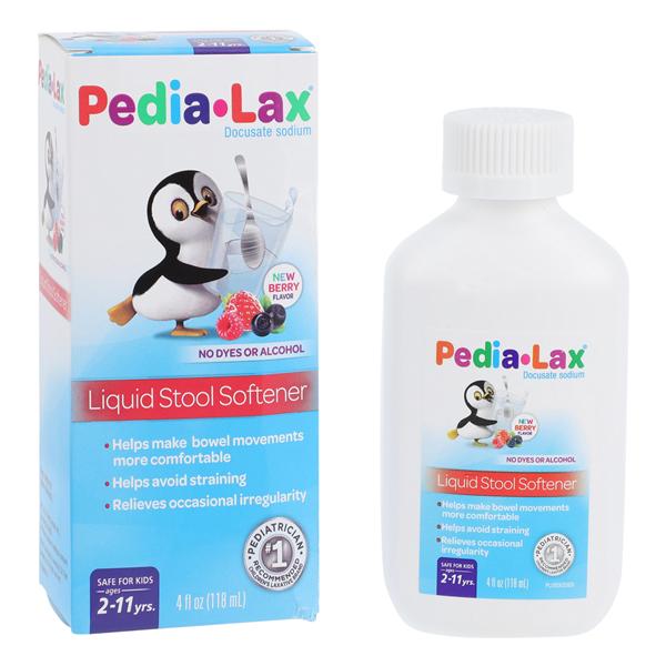 Medtech Products Pedia-Lax Stool Softener Liquid Fruit Punch 4oz/Bottle, 24 BT/CA - 780