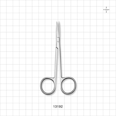 Single-Use Straight Iris Scissors, Mirror Finish - 4.5 inch (114 mm) - 13192