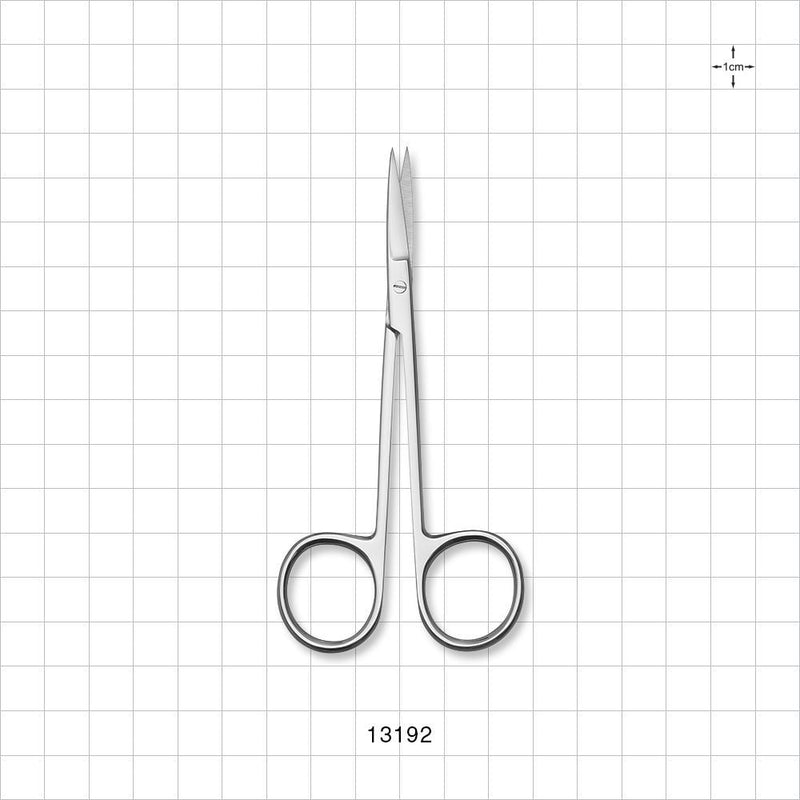 Single-Use Straight Iris Scissors, Mirror Finish - 4.5 inch (114 mm) - 13192