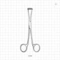 Single-Use Septum Forceps - 6.25 inch (159 mm) - 13194