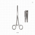 Single-Use Pennington Forceps - 6 inch (152.4 mm) - 13195