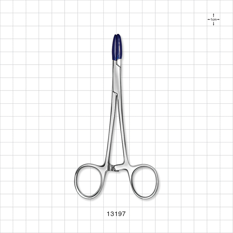Single-Use Mosquito Forceps, Coated Tips - 5 inch  (127 mm) - 13197