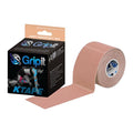 Fabrication Enterprises -Strapit Kinesiology Tape Cotton/Lycra/Spandex 2"x5.5yd Tan Not Made With Natural Rubber Latex Each 24-0120