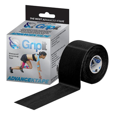Strapit -Strapit Advance Kinesiology Tape Viscose/Synthetic 2"x5.5yd Black Not Made With Natural Rubber Latex Each 24-0152
