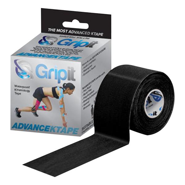 Strapit -Strapit Advance Kinesiology Tape Viscose/Synthetic 2"x5.5yd Black Not Made With Natural Rubber Latex Each 24-0152