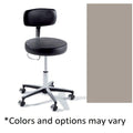 Midmark Corporation -Ritter Classic Series Exam Stool Dark Linen 225lb Capacity 277-001-856