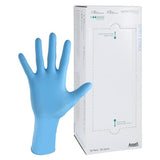 Ansell Healthcare Products LLC -MICRO-TOUCH Nitrile Exam Gloves Large Extended Blue Sterile Chemo Approved, 4 BX/CA 6034153