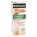 Haleon Company Robitussin Honey DM Adult Cough/Congestion Liquid 20/400mg Maximum Strength 4oz/Bottle, 24 BT/CA - 60000000208912