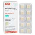 Major-Rugby Pharmaceuticals Nicorette Smoking Cessation Gum 2mg Mint 50/Box - 3649860