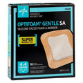 Medline Industries Inc Optifoam Gentle Silicone Foam Dressing 4x4"  - MSC2144EP