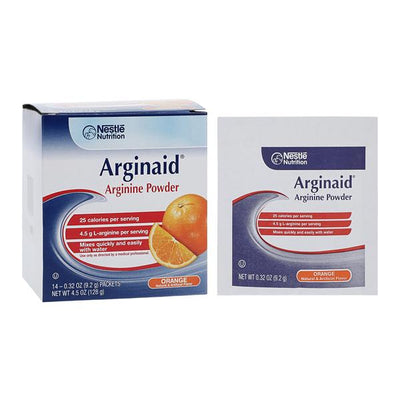 Nestle Healthcare Nutrition Arginaid Pediatric Nutritional Supplement Orange 0.3oz Packet 56/Case - 35983000