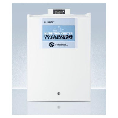 Felix Storch (Summit) Accucold Nutrition Center Series General Purpose Refrigerator 2.5cf 35 to 39F Each - FF31L7NZ