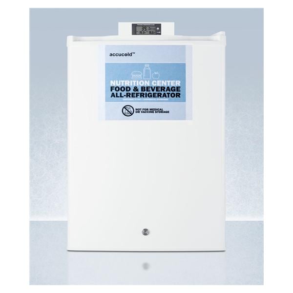 Felix Storch (Summit) Accucold Nutrition Center Series General Purpose Refrigerator 2.5cf 35 to 39F Each - FF31L7NZ