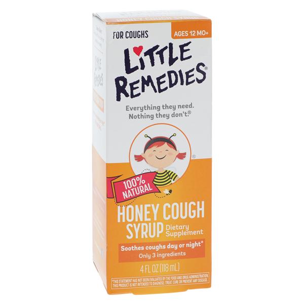 Medtech Products Little Remedies Children Cough Syrup Honey 4oz/Bottle, 24 BT/CA - 756184107376