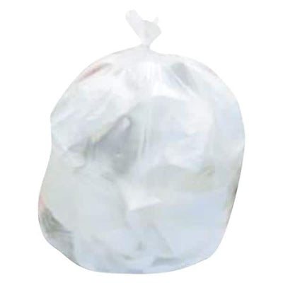Napco Bag Trash Plastic 12mic Extra Heavy 30x37" Clear Custom f/ FDCF/DCF 500/Case - 3037TMH