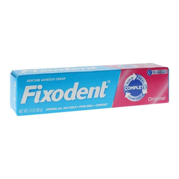 Procter & Gamble Dist Fixodent Dental Appliance Adhesive Original 2.4oz/Tube, 24 TB/CA - 7666030041