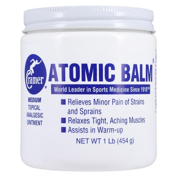 Performance Health Supply Inc Atomic Balm Analgesic Topical Balm 1lb Jar Each, 12 EA/CA - 015538