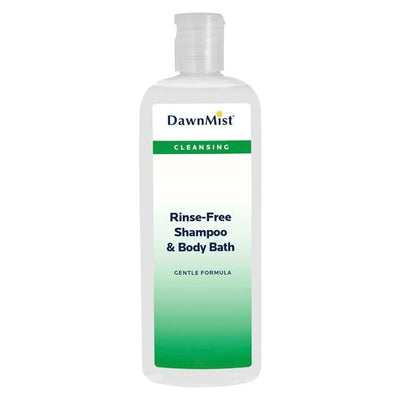 Dukal LLC DawnMist Rinse Free Shampoo/Wash Alcohol Free 2oz PH Balanced/Paraben Free Fresh Scent Not made with natural rubber latex 144/Case - NRB4463