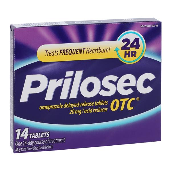 Procter & Gamble Dist Prilosec OTC Antacid Tablets 20mg 14/Box, 24 BX/CA — 3700035905