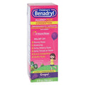 Johnson & Johnson Consumer Benadryl Children Allergy Liquid 12.5/5mg Grape 4oz/Bottle, 36 BT/CA - 300450170057