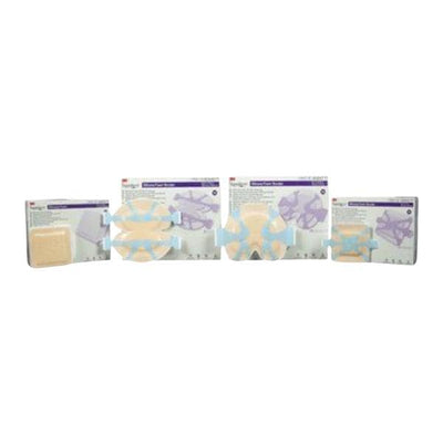 3M Medical Products Tegaderm Silicone/Foam Dressing 4x4.25" Sterile  - 90631
