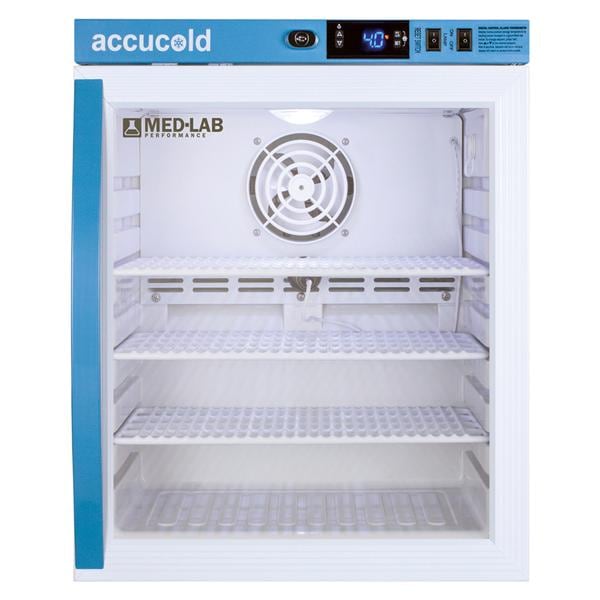 Felix Storch (Summit) Accucold Performance Series Laboratory Refrigerator 1 Cu Ft Gls Dr 2 to 10C Each - ARG1ML