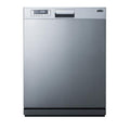 Felix Storch (Summit) Built-In Dishwasher Silver 22.38x23.5x32" Energy Star Rated Each - DW2435SSADA