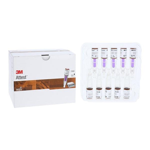 3M™ Attest Super Rapid Readout Biological Indicator Brown Cap