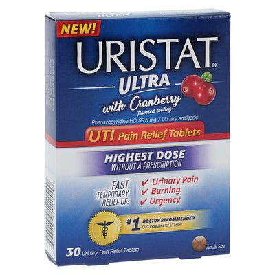 Medtech Products Uristat Tablets Ultra w/Cranberry 30/Box, 12 BX/CA - 10363736111547