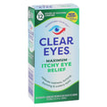 Medtech Products Clear Eye Maximum Itch Relief Eye Drops 0.5oz/Bottle, 36 BT/CA - 106659200B