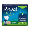 First Quality Products Prevail Per-Fit 360 Incontinence Brief Unisex 58-70" Hvy Beige Odor Guard 60/Ca - PFNG-014/1