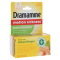 Medtech Products Dramamine Naturals Non-Drowsy Capsules Ginger 18/Box, 24 BX/CA - 10831248005376