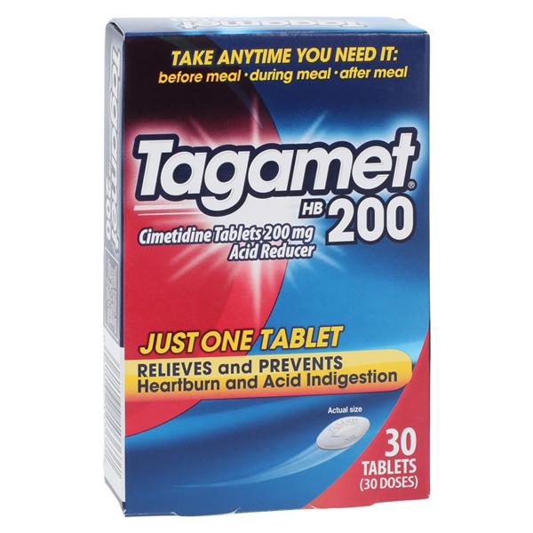 Medtech Products Tagamet H2 Blocker Tablets 200mg 30/Box, 12 BX/CA - 10042037111721
