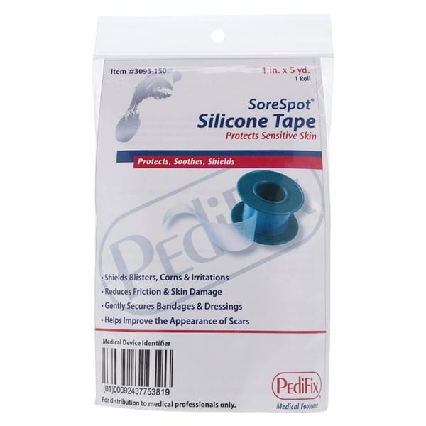 Pedifix, Inc SoreSpot Tape Silicone 1"x5yd Each - 3095-150