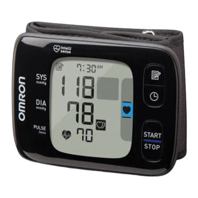 Omron Healthcare, Inc. -7 Series Blood Pressure Monitor Black/Gray Wrist Digital LCD Display Each BP6350