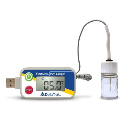 Delta Trak, Inc. FlashLink USB/PDF Data Logger -50 to 70C Each - 40527-04