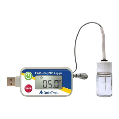 Delta Trak, Inc. FlashLink Vaccine Data Logger -50 to 25°C Each - 40527-05
