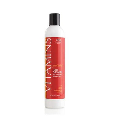 DMS Holdings, Inc. Nourish Beaute Vitamin Hair Growth Shampoo Gold Label, Sulfate Free 10oz/Bottle - 200-1150-0001