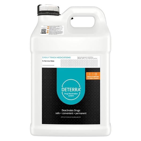 Verde Technologies Inc Deterra Drug Deactivation & Disposal System 2.5gal Activated Carbon 2/Case - 7056-CASE