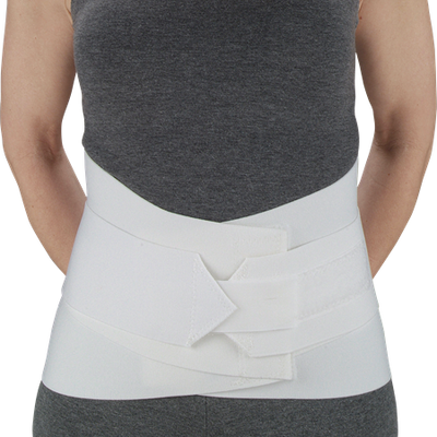DEROYAL ELASTIC LUMBO-SACRAL SUPPORT (PACKAGING - EACH) (SIZE - UNIVERSAL) (WAIST CIRCUMFERENCE - 26” - 46”)