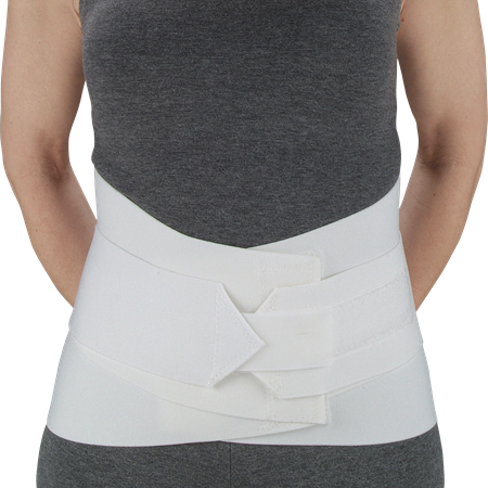 DEROYAL ELASTIC LUMBO-SACRAL SUPPORT (PACKAGING - EACH) (SIZE - UNIVERSAL) (WAIST CIRCUMFERENCE - 26” - 46”)