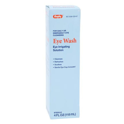 Major-Rugby Pharmaceuticals Eye Wash Solution 118mL 4oz/Bottle - 370680