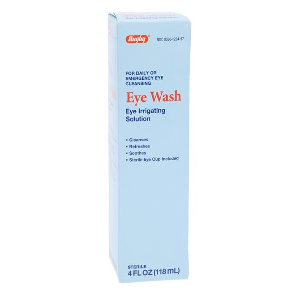 Major-Rugby Pharmaceuticals Eye Wash Solution 118mL 4oz/Bottle - 370680