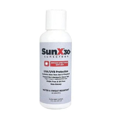 Cortex Products SunX Lotion Sunscreen 8oz Water Resistant 12/Case - 91070-001