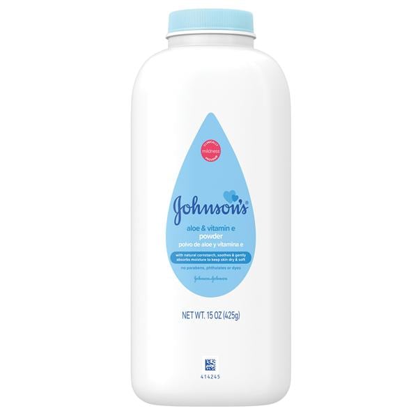 Johnson & Johnson Consumer Johnson's Baby Powder Cornstarch Paraben Free White Disposable Unisex Hypoallergenic 15oz/Bottle, 24 BT/CA - 381370030584